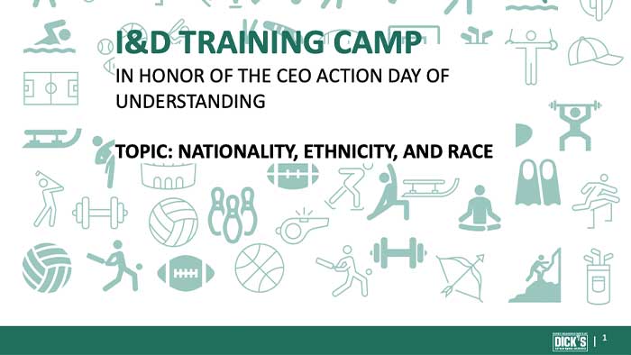I&D Training Camp: Nationality, Ethnicity, and Race